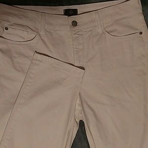 Cream jegging/leggings size 12